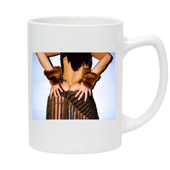 Stephanie Seymour 14oz White Statesman Mug