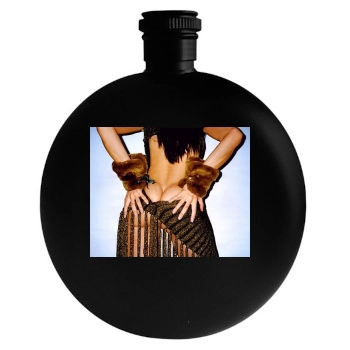 Stephanie Seymour Round Flask