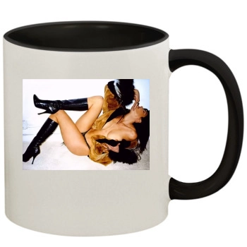 Stephanie Seymour 11oz Colored Inner & Handle Mug