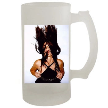 Stephanie Seymour 16oz Frosted Beer Stein