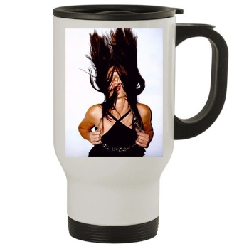 Stephanie Seymour Stainless Steel Travel Mug