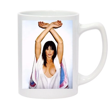 Stephanie Seymour 14oz White Statesman Mug