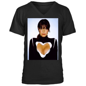 Stephanie Seymour Men's V-Neck T-Shirt