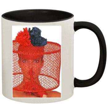 Stephanie Seymour 11oz Colored Inner & Handle Mug