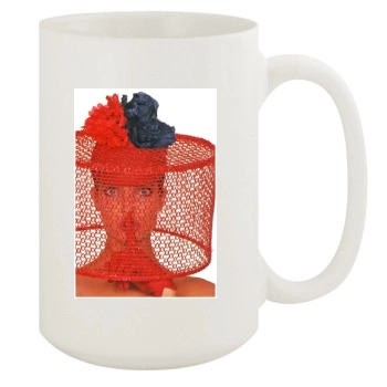 Stephanie Seymour 15oz White Mug