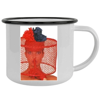 Stephanie Seymour Camping Mug