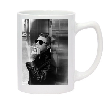 Steve Mcqueen 14oz White Statesman Mug