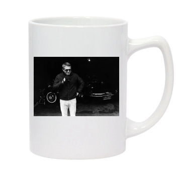 Steve Mcqueen 14oz White Statesman Mug