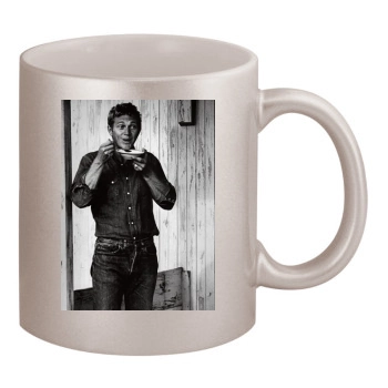 Steve Mcqueen 11oz Metallic Silver Mug