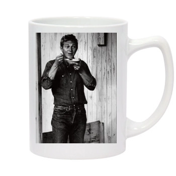 Steve Mcqueen 14oz White Statesman Mug