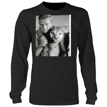 Steve Mcqueen Men's Heavy Long Sleeve TShirt