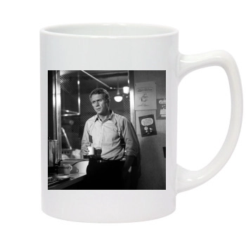 Steve Mcqueen 14oz White Statesman Mug