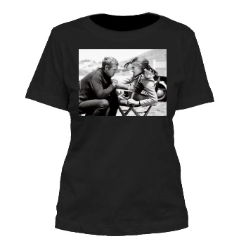 Steve Mcqueen Women's Cut T-Shirt