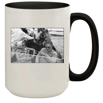 Steve Mcqueen 15oz Colored Inner & Handle Mug