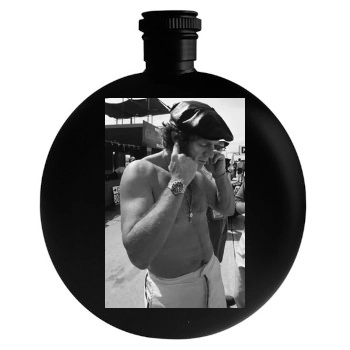 Steve Mcqueen Round Flask