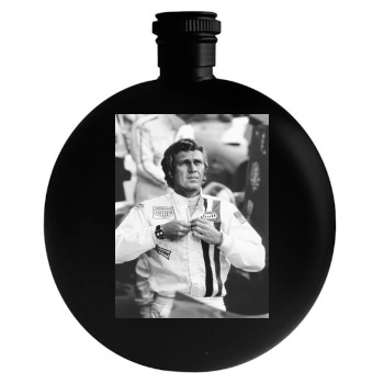 Steve Mcqueen Round Flask