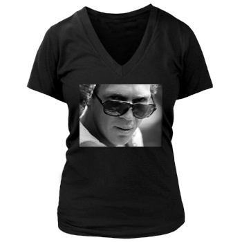 Steve Mcqueen Women's Deep V-Neck TShirt