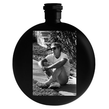 Steve Mcqueen Round Flask