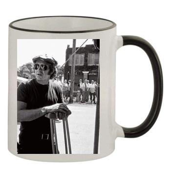 Steve Mcqueen 11oz Colored Rim & Handle Mug