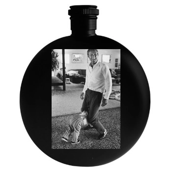 Steve Mcqueen Round Flask