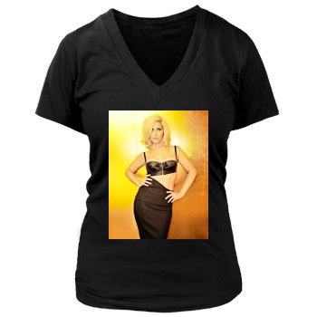 Sugababes Women's Deep V-Neck TShirt