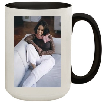 Alizee 15oz Colored Inner & Handle Mug