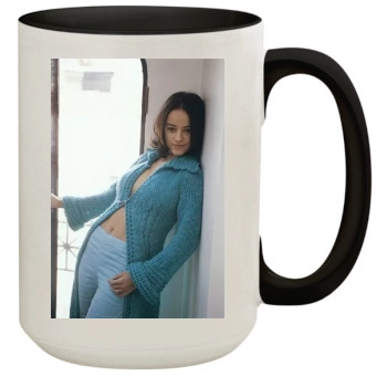 Alizee 15oz Colored Inner & Handle Mug