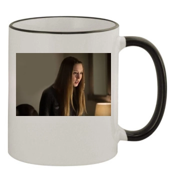 Taissa Farmiga 11oz Colored Rim & Handle Mug