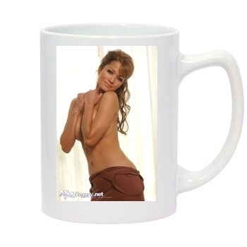 Alley Baggett 14oz White Statesman Mug