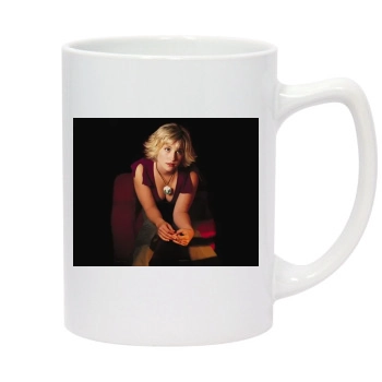 Allison Mack 14oz White Statesman Mug