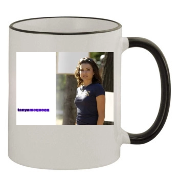 Tanya Mcqueen 11oz Colored Rim & Handle Mug