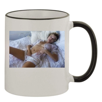 Tanya Mityushina 11oz Colored Rim & Handle Mug