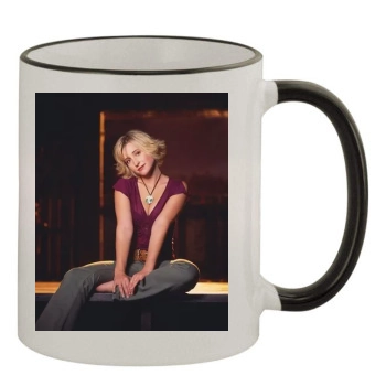 Allison Mack 11oz Colored Rim & Handle Mug