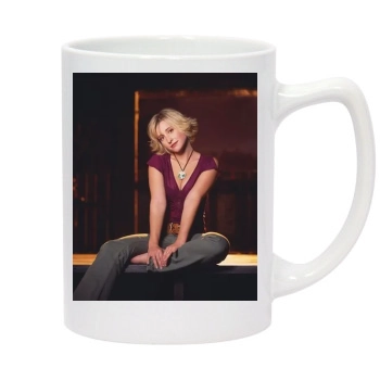 Allison Mack 14oz White Statesman Mug