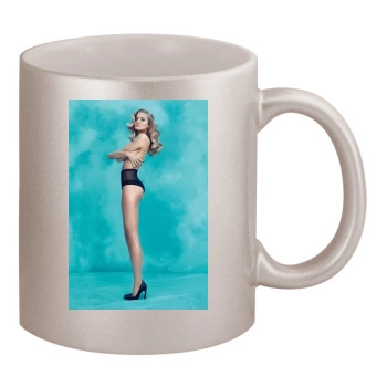 Tanya Mityushina 11oz Metallic Silver Mug