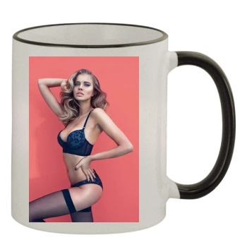 Tanya Mityushina 11oz Colored Rim & Handle Mug