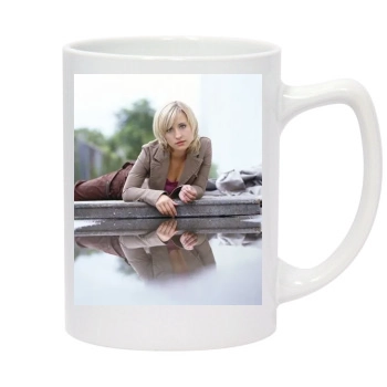 Allison Mack 14oz White Statesman Mug