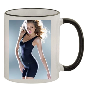 Tanya Mityushina 11oz Colored Rim & Handle Mug