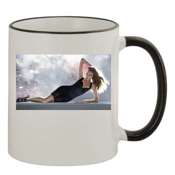 Tanya Mityushina 11oz Colored Rim & Handle Mug