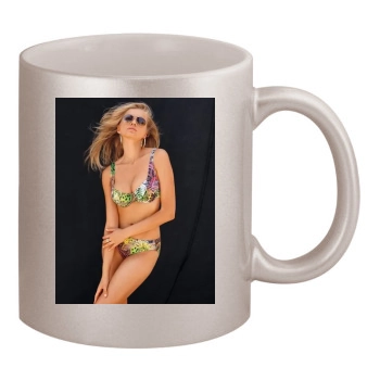 Tanya Mityushina 11oz Metallic Silver Mug