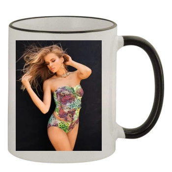 Tanya Mityushina 11oz Colored Rim & Handle Mug