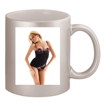 Tanya Mityushina 11oz Metallic Silver Mug