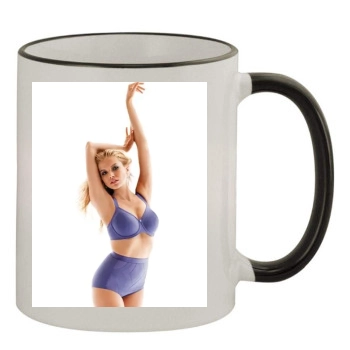 Tanya Mityushina 11oz Colored Rim & Handle Mug