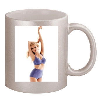 Tanya Mityushina 11oz Metallic Silver Mug