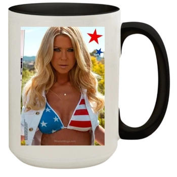 Tara Reid 15oz Colored Inner & Handle Mug