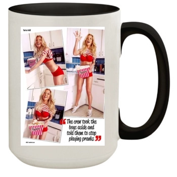 Tara Reid 15oz Colored Inner & Handle Mug