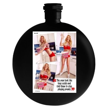 Tara Reid Round Flask