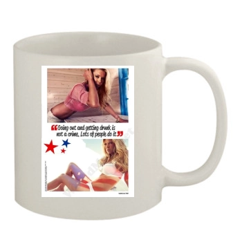 Tara Reid 11oz White Mug