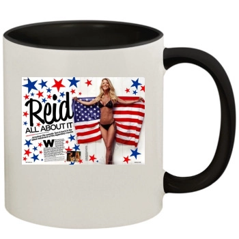 Tara Reid 11oz Colored Inner & Handle Mug