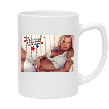 Tara Reid 14oz White Statesman Mug